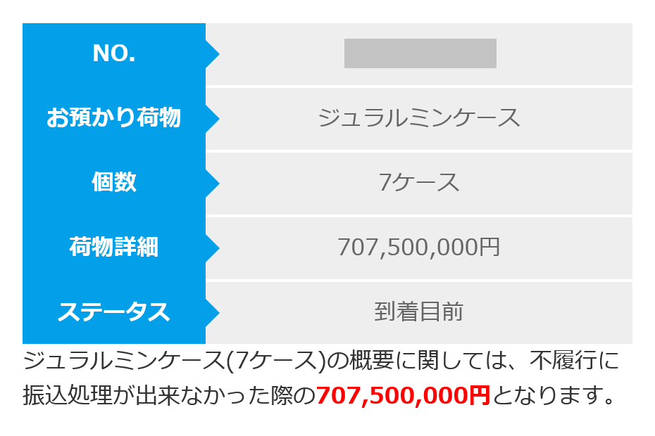 WINGS(お預かり一覧)